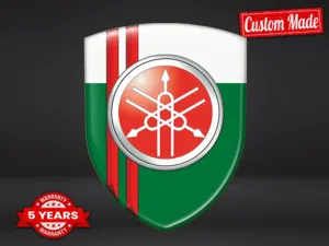Yamaha Emblema Resina Look Lusso Edizione Limitata Decal Camion